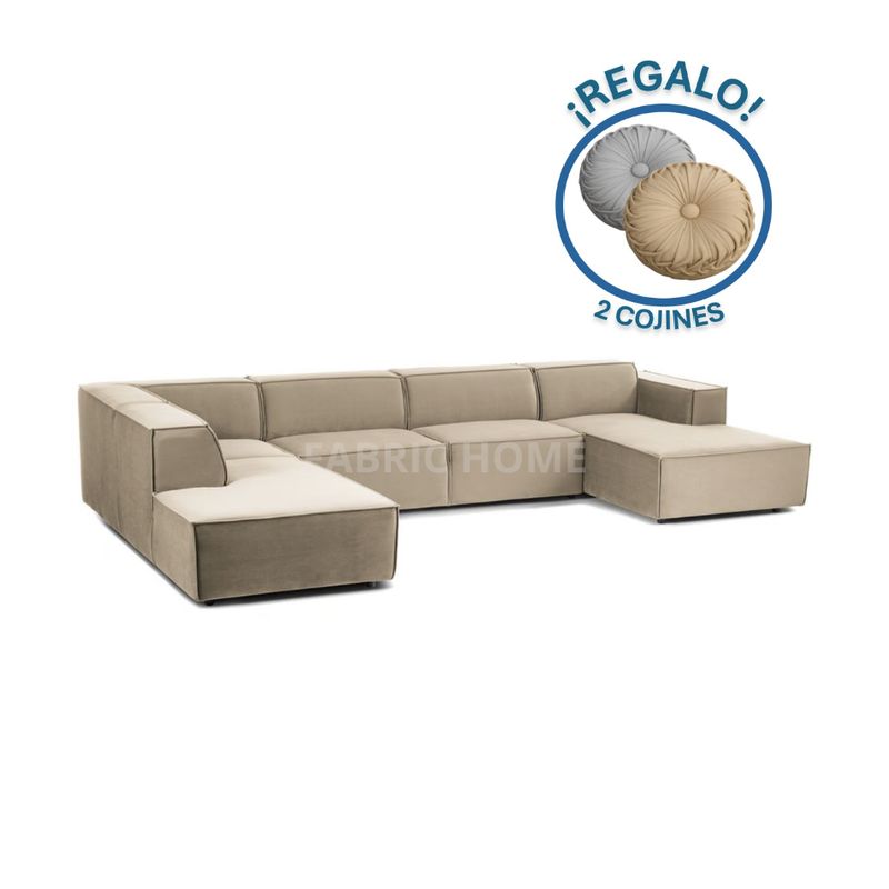 GENERICO - Seccional Izquierdo Lujo Vitoriano - Beige