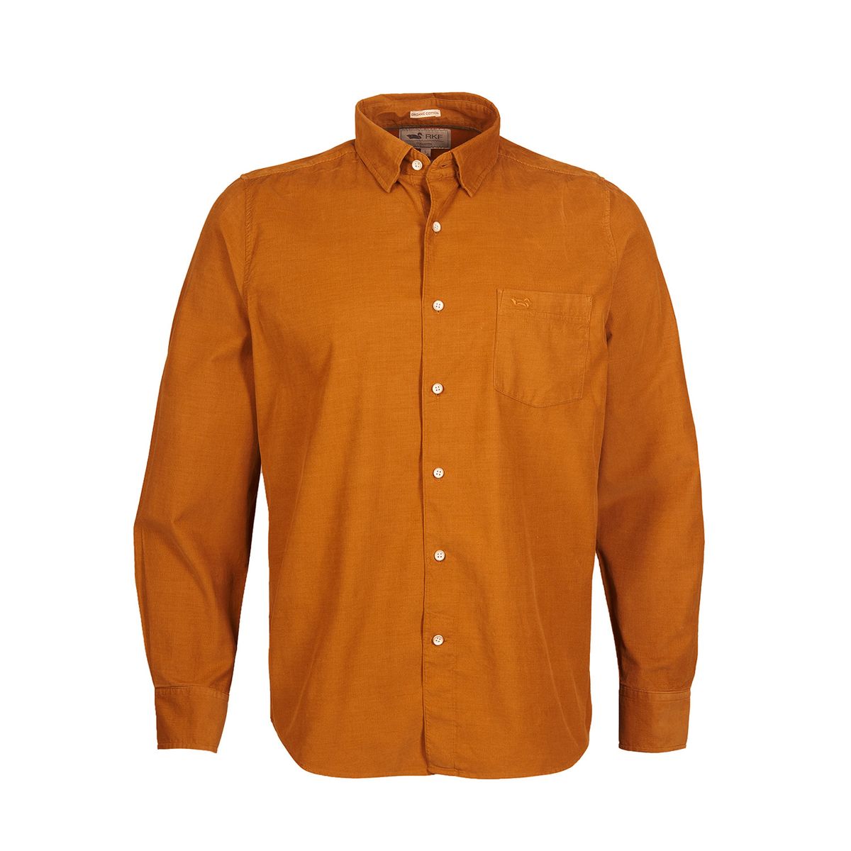 ROCKFORD - Camisa Rockford Hombre Corduroy Marrón ROCKFORD