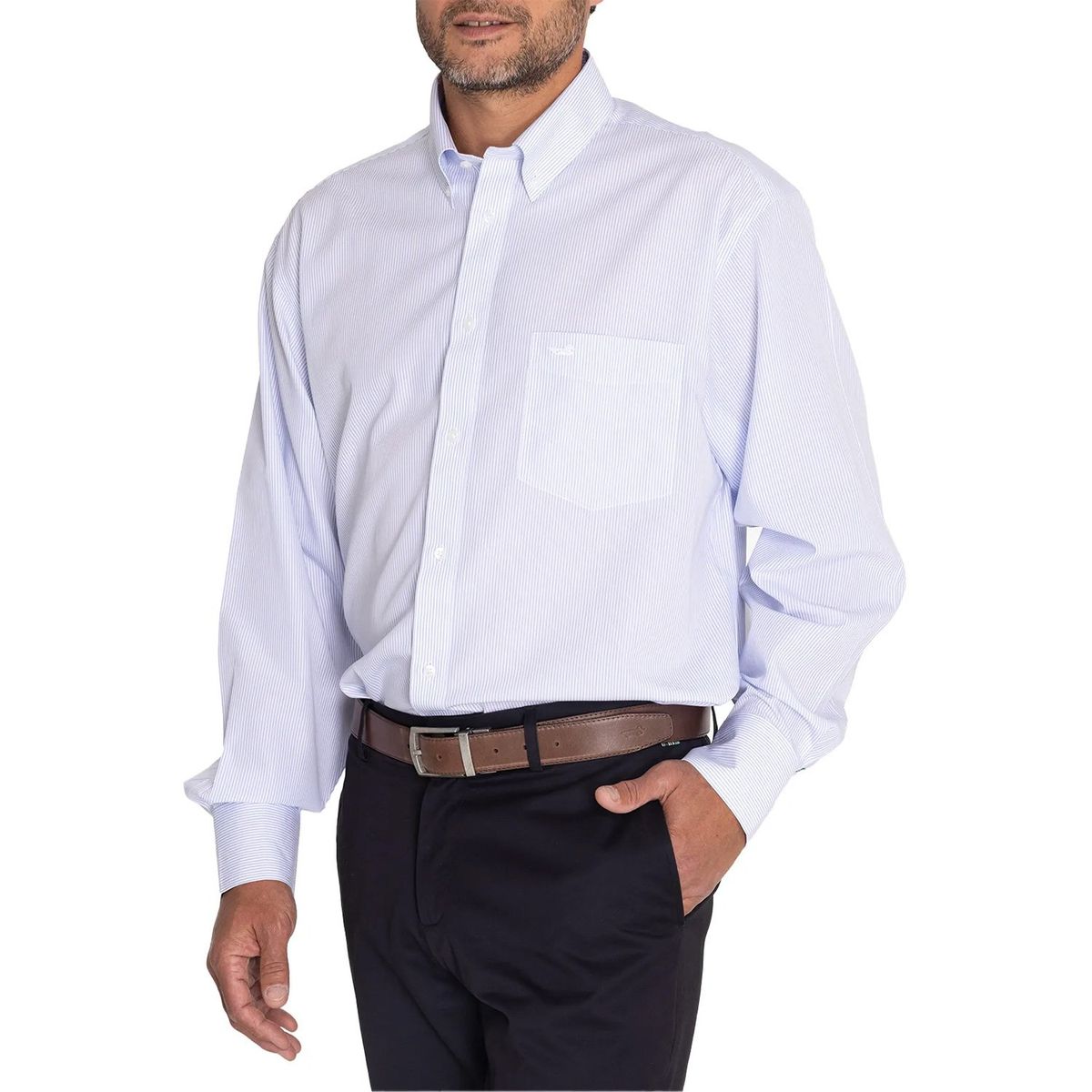 ROCKFORD - Camisa Rockford Hombre Wf Pb Azul ROCKFORD