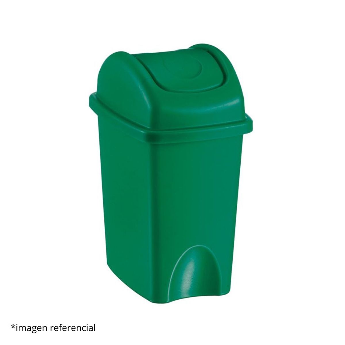 DISA SOLUCIONES ECOEFICIENTES - PAPELERA VAIVEN VERDE 10 LITROS