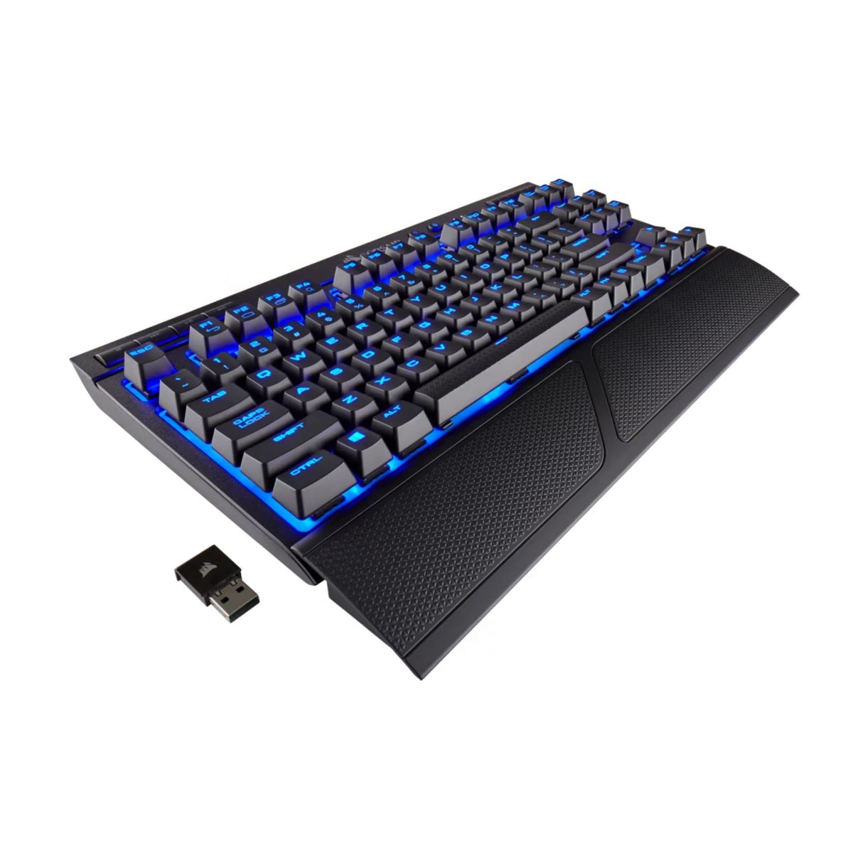CORSAIR - Teclado Gamer Wireless Corsair K63 - Mecánico Cherry MX USB