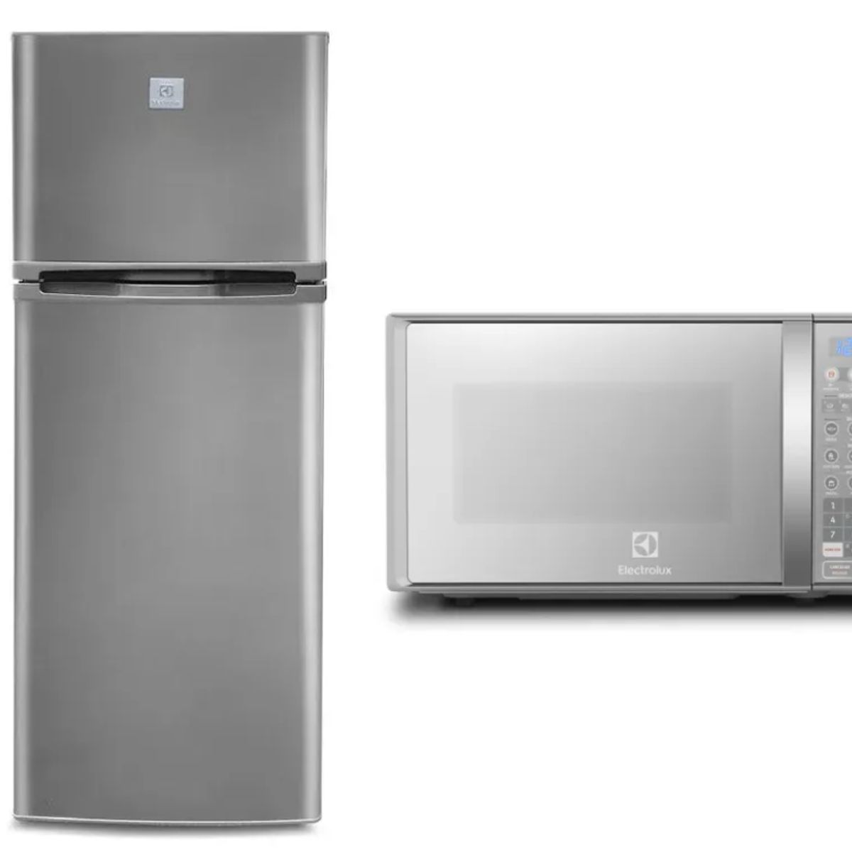 ELECTROLUX - ComboRefrigeradora Top Mount Frost 138L ERT18G2HNI  Microondas 20L EMDO20S2GSRUG Electrolux