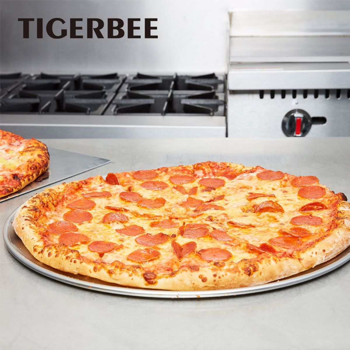 TIGERBEE - BANDEJA DE ALUMINIO PARA PIZZA DE 15 CM