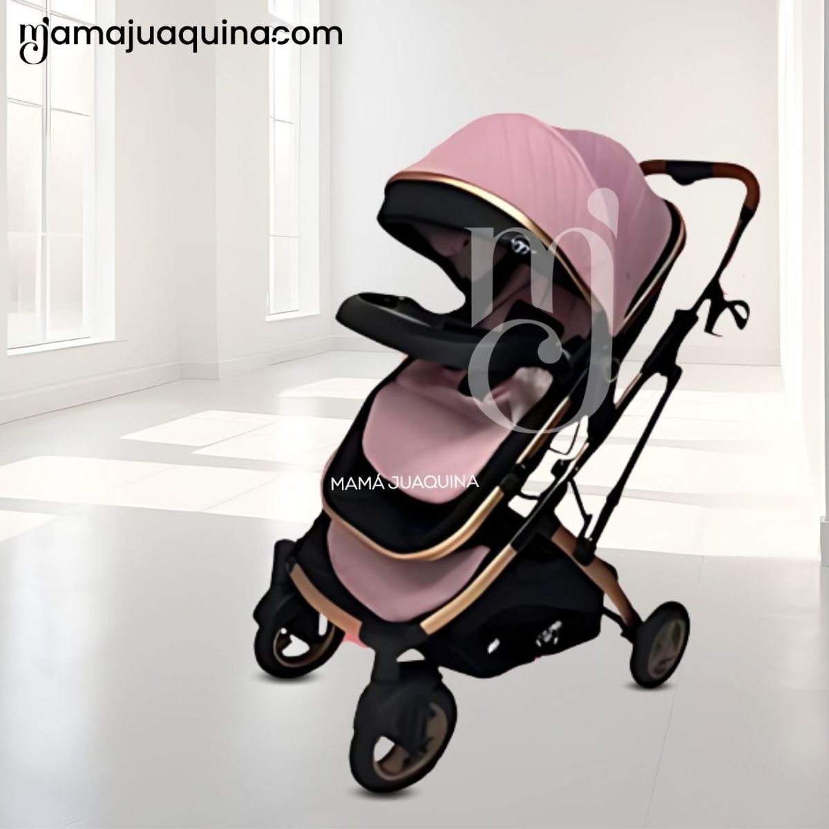 VOYAGE - Coche Moisés de Lujo «NOA» Edición Limitada Pink