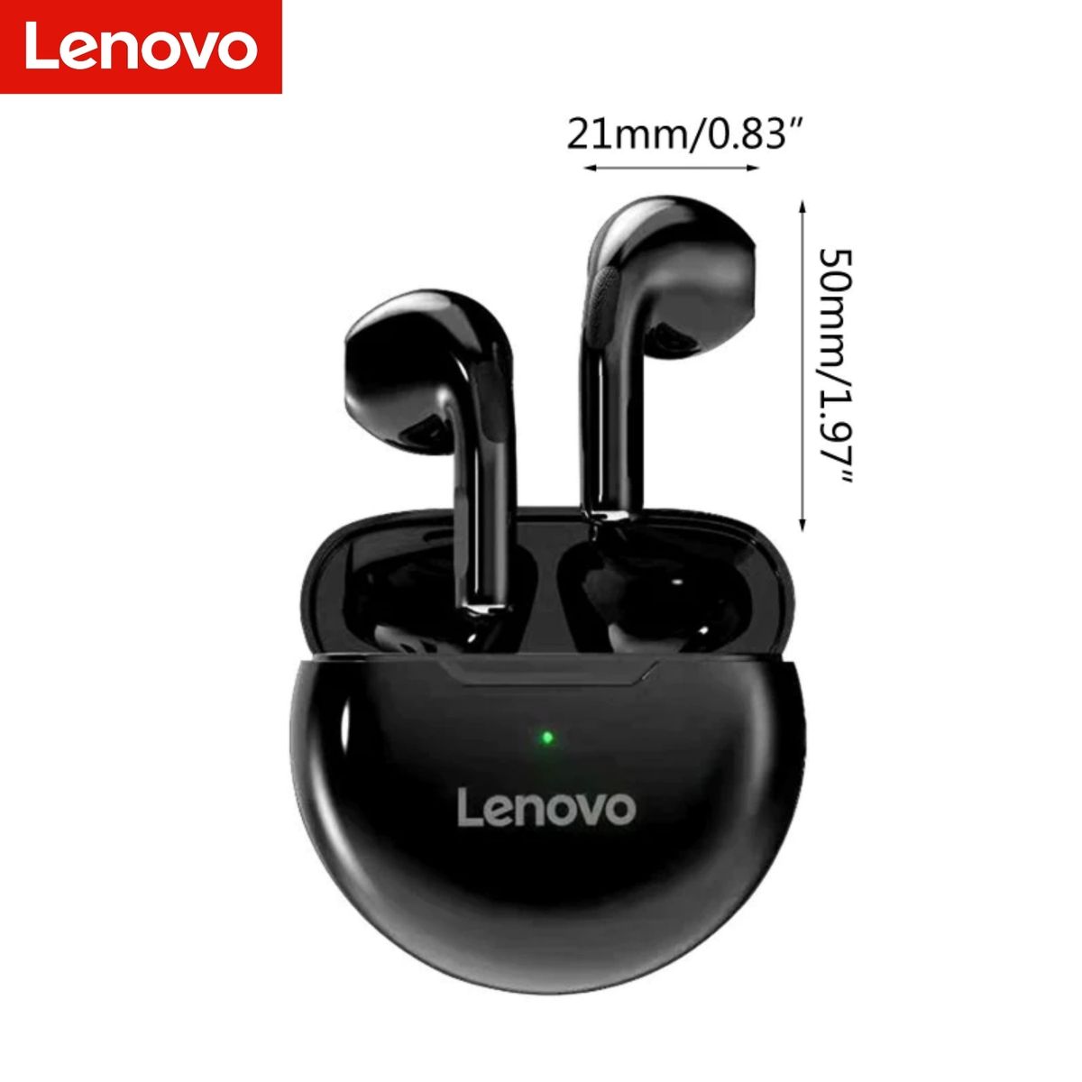 LENOVO - Audífonos inalámbricos lenovo HT38 Mochila Basic Regalo