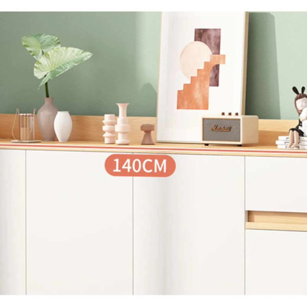 TU MESITA - Zapatera Vintage Moderna Silvia 140cm TU MESITA