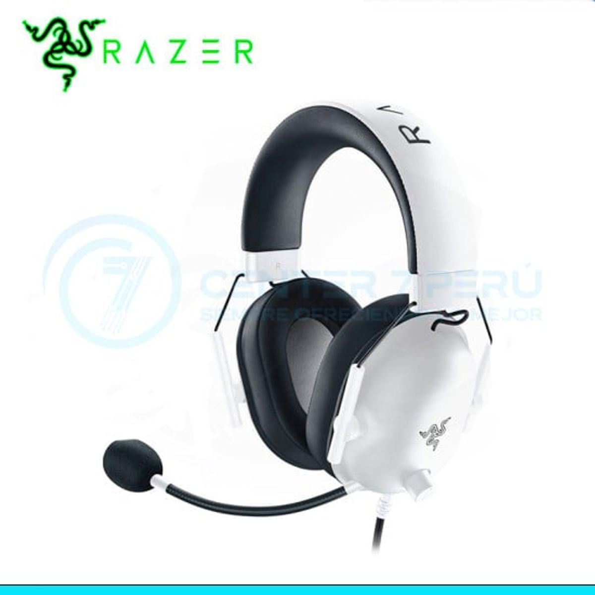 RAZER - AUDIFONO C/MICROF RAZER BLACKSHARK V2 X MULTI-PLATFORM 7.1 WHITE