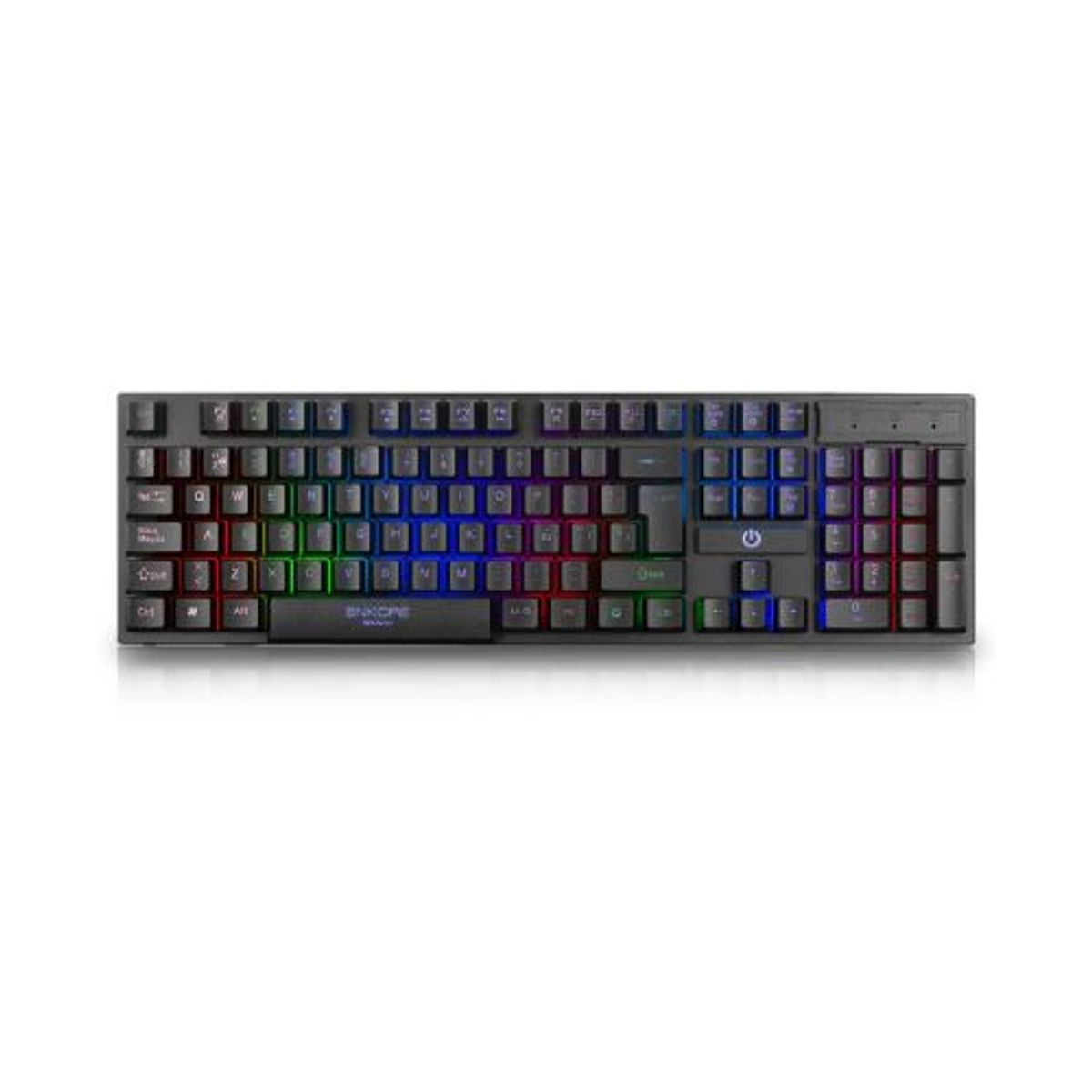 ENKORE - Teclado Gamer Rainbow Usb Enkore Bravio Enk605