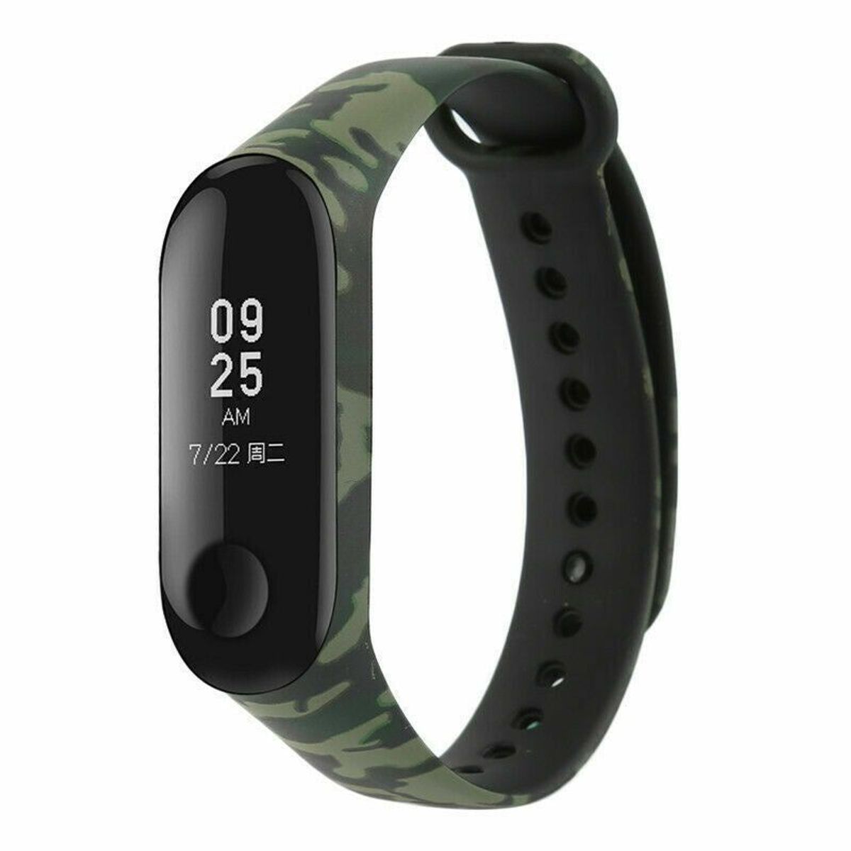 GENERICO - Correa De Silicona Camuflada Para Mi Band 6 - Verde