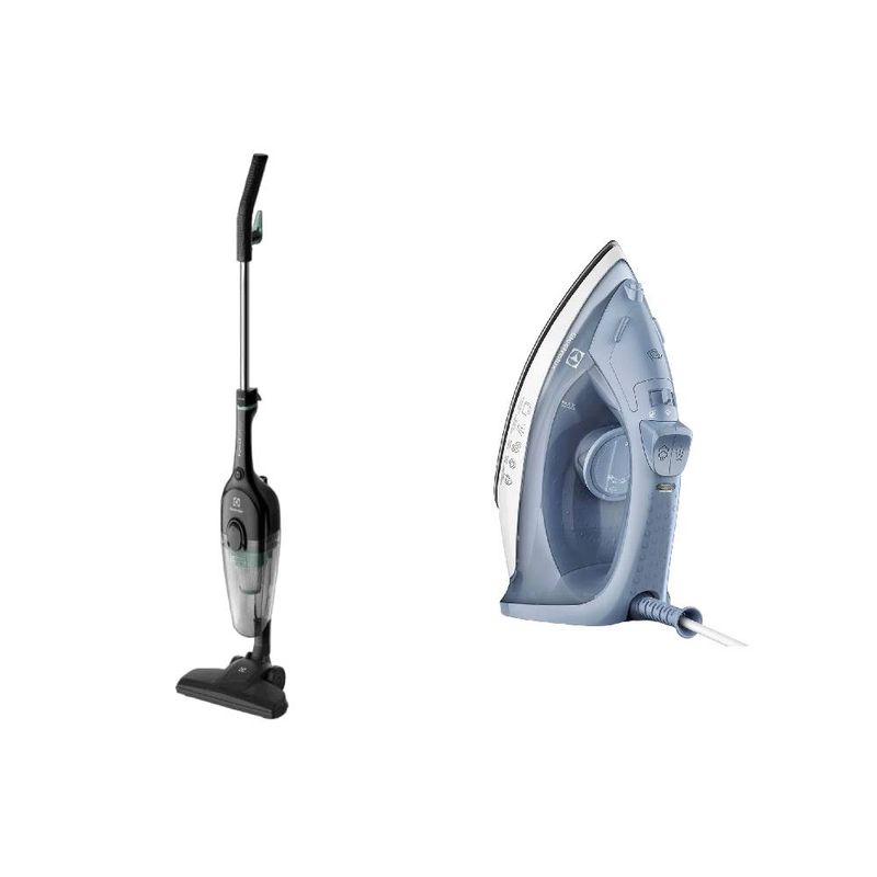 ELECTROLUX - Combo Aspiradora Vertical STK12  Plancha a vapor ESI10 ElectroluX
