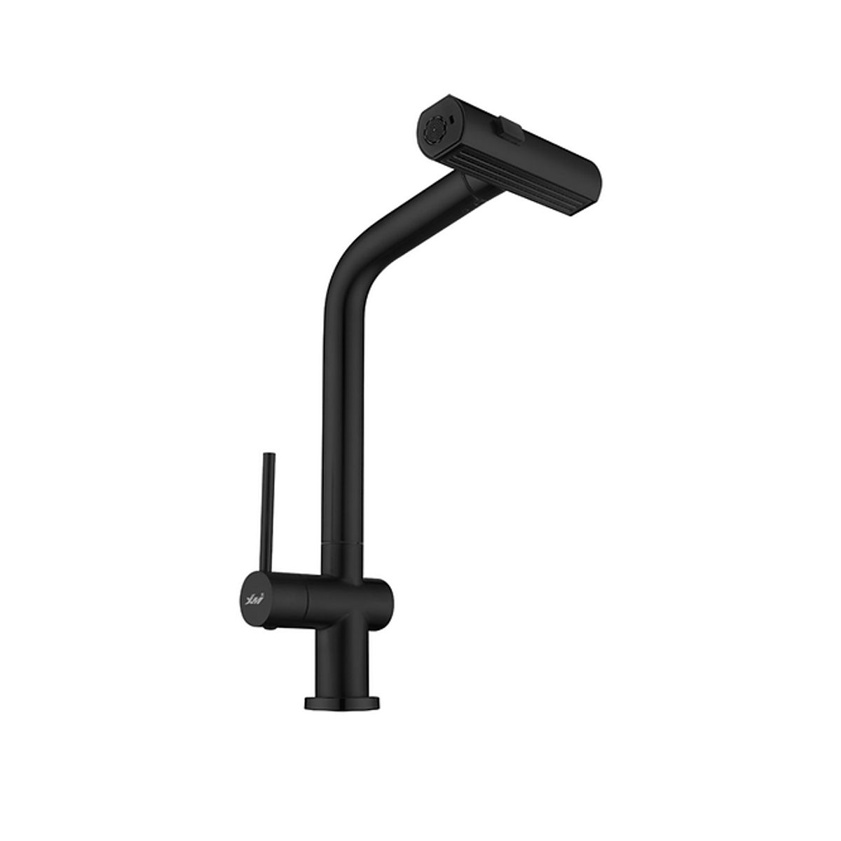 XM - LLAVE DE COCINA NEGRO EXTRAÍBLE MUEBLE LC304-037901