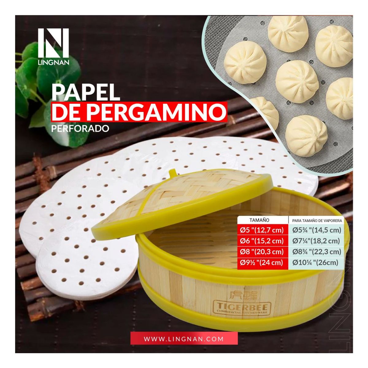 GENERICO - PAPEL PERGAMINO DE 20 CM