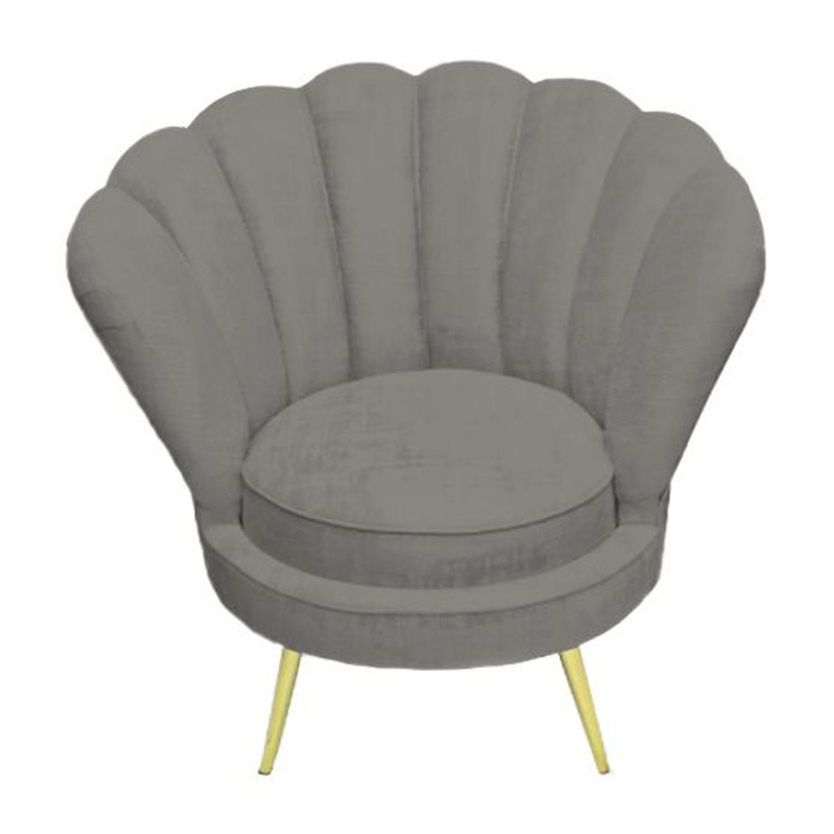 BARAKA HOME - Butaca Mosta Standard - Gris Oscuro