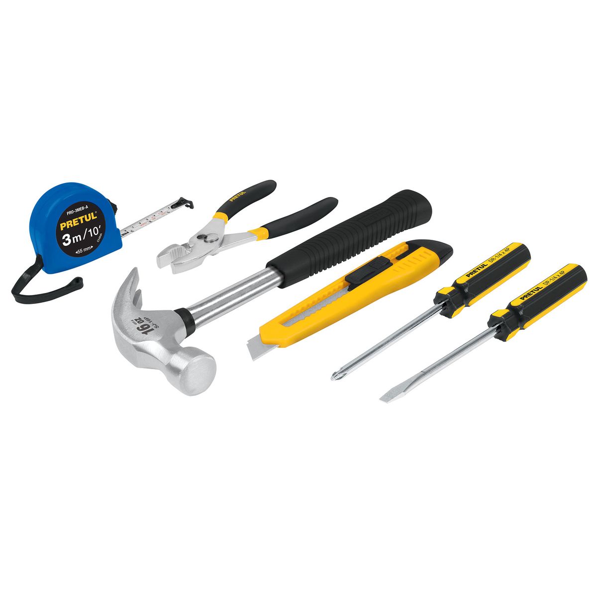 PRETUL - Juego de 6 herramientas caseras COD 22972 Pretul
