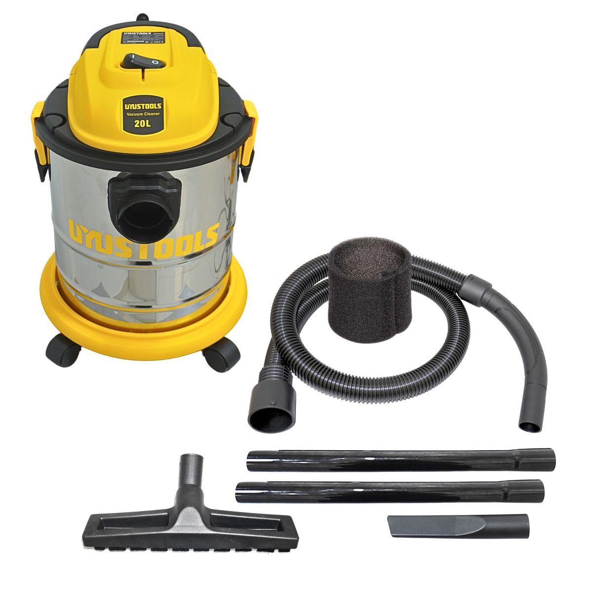 UYUSTOOLS - Aspiradora polvo  liquido 20L - 1200W