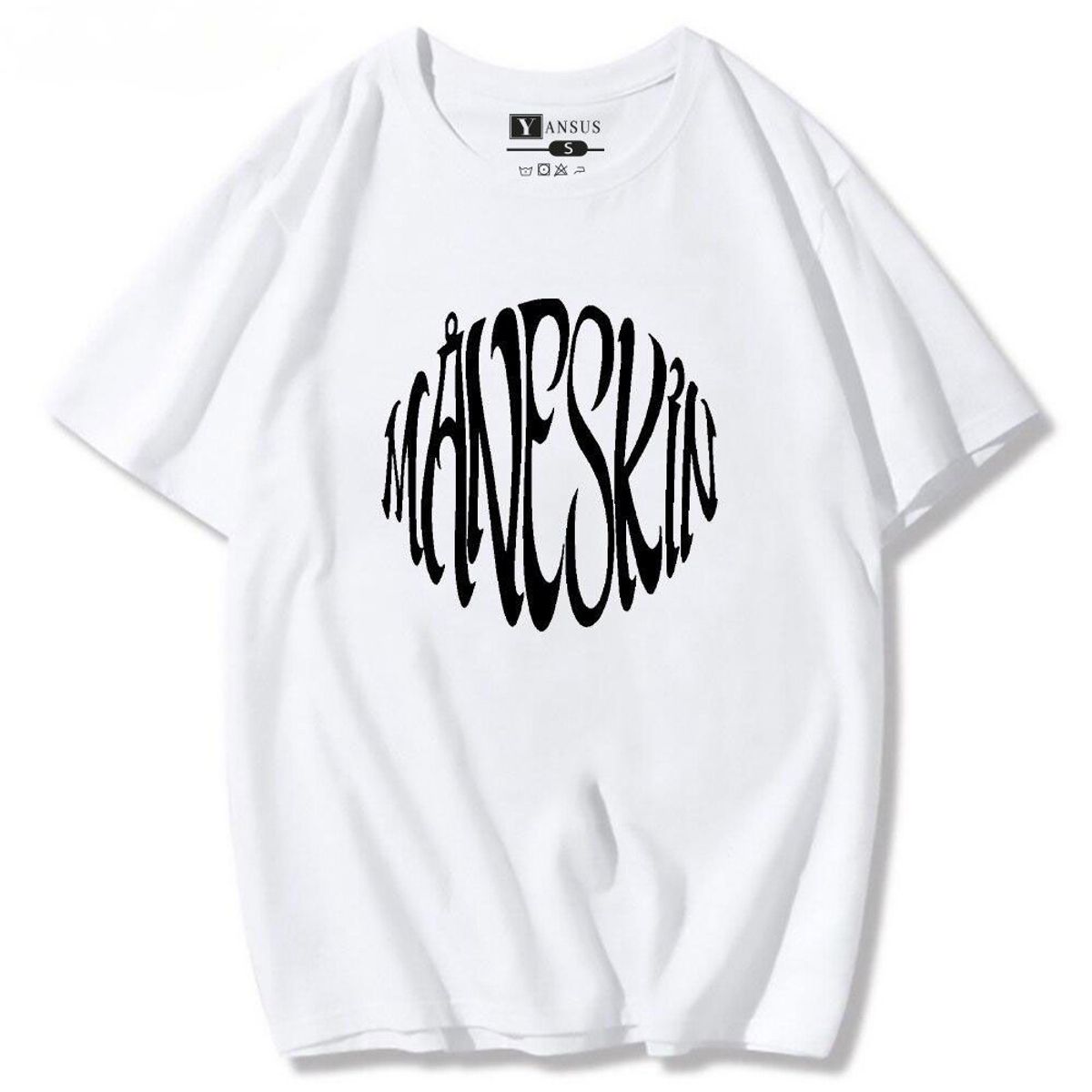 YANSUS - Polo Hombre Yansus Oversize Estampado Maneskin