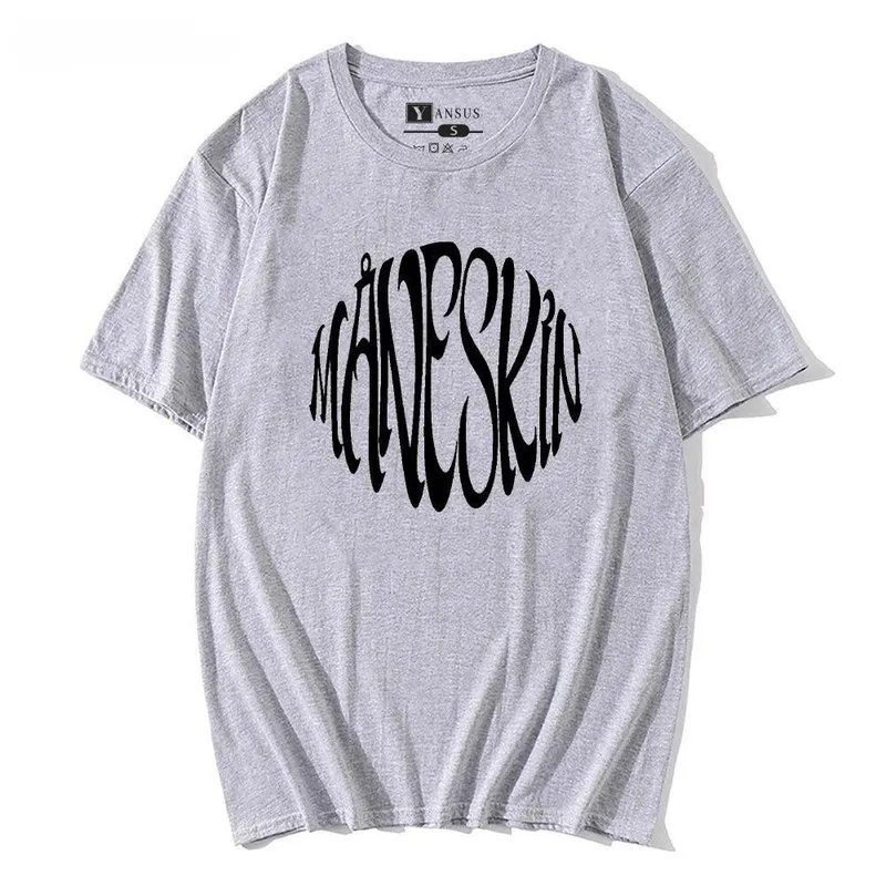 YANSUS - Polo Hombre Yansus Oversize Estampado Maneskin