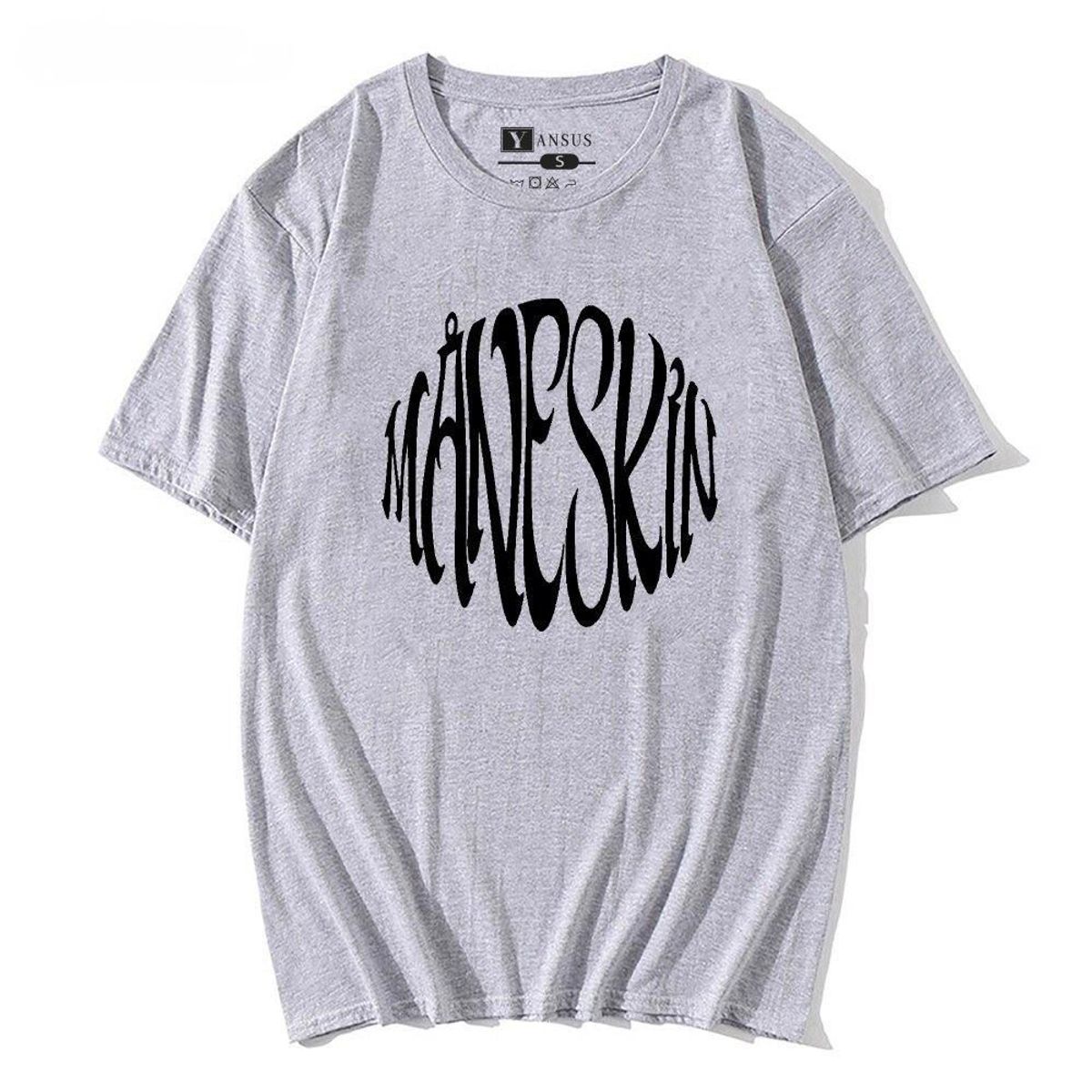 YANSUS - Polo Hombre Yansus Oversize Estampado Maneskin