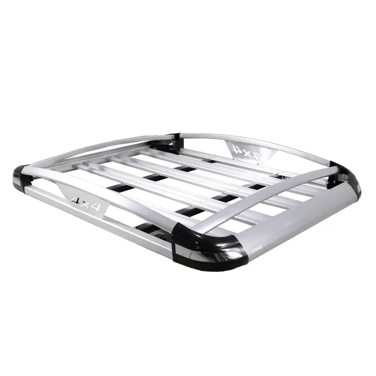 GENERICO - PARRILLA DE ALUMINIO 4X4 140CM SILVER