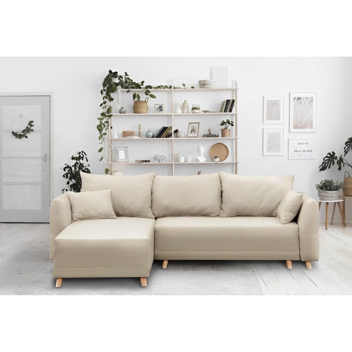 GENERICO - Seccional Izquierdo Madrid en Tela - Beige