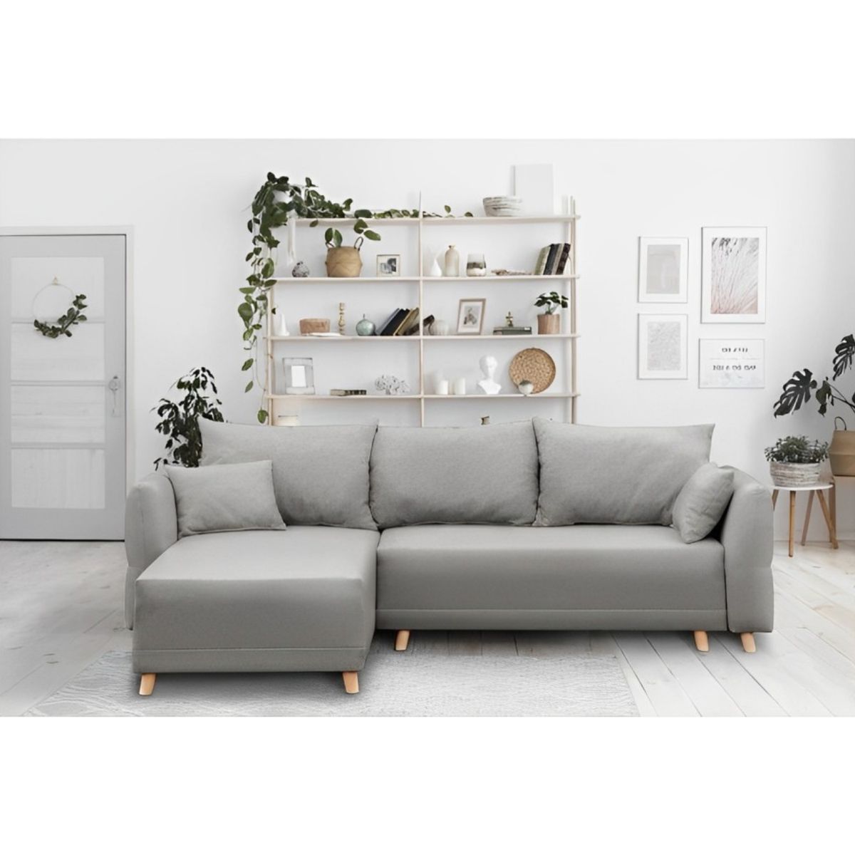 GENERICO - Seccional Izquierdo Madrid en Tela - Gris Claro