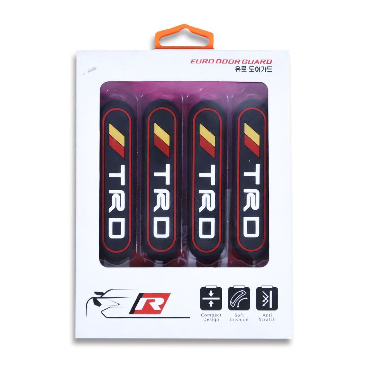 GENERICO - PROTECTOR DE PUERTA PARA AUTOS DISEÑO TRD