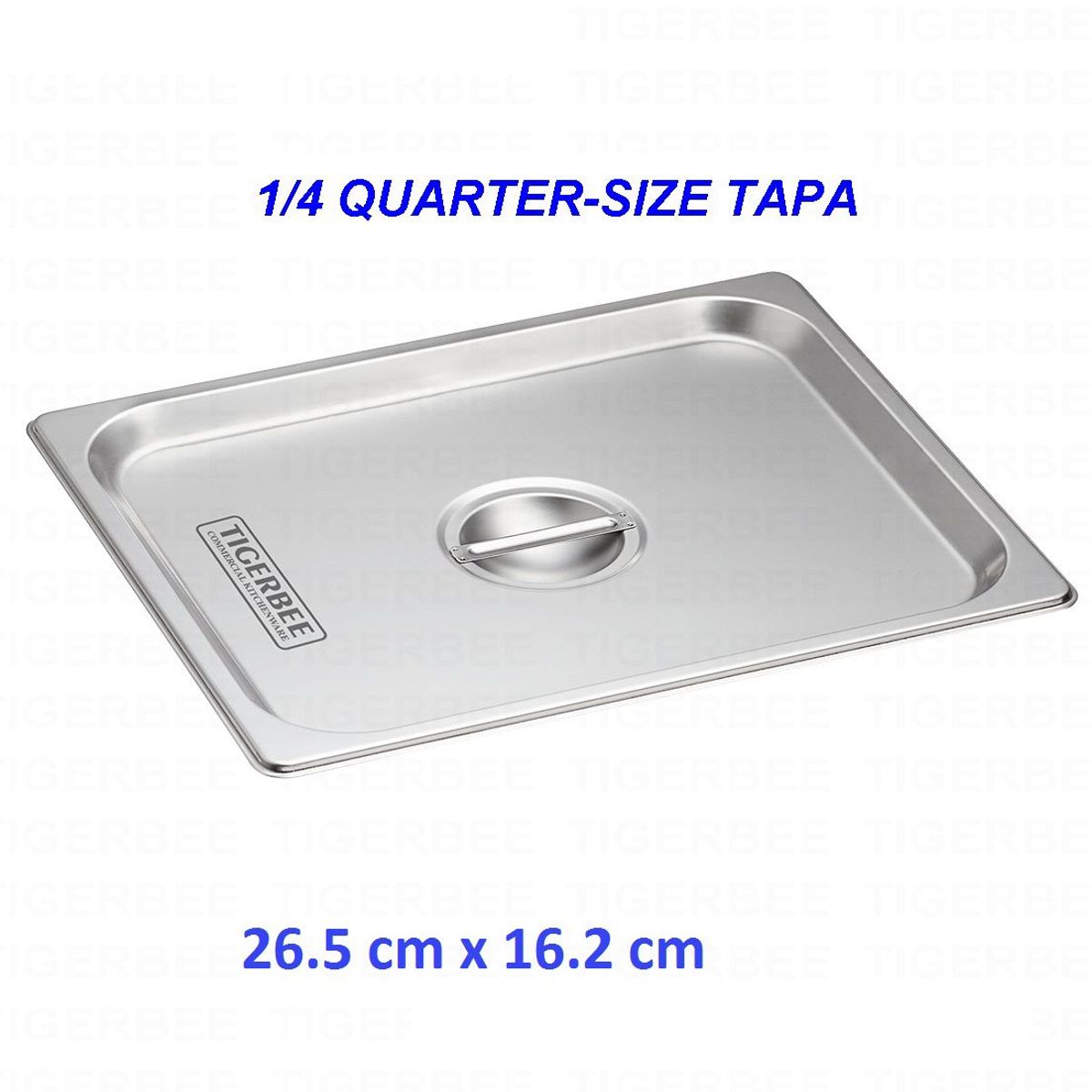 TIGERBEE - TAPA PARA BANDEJA DE 26.5 cm x 16.2 cm