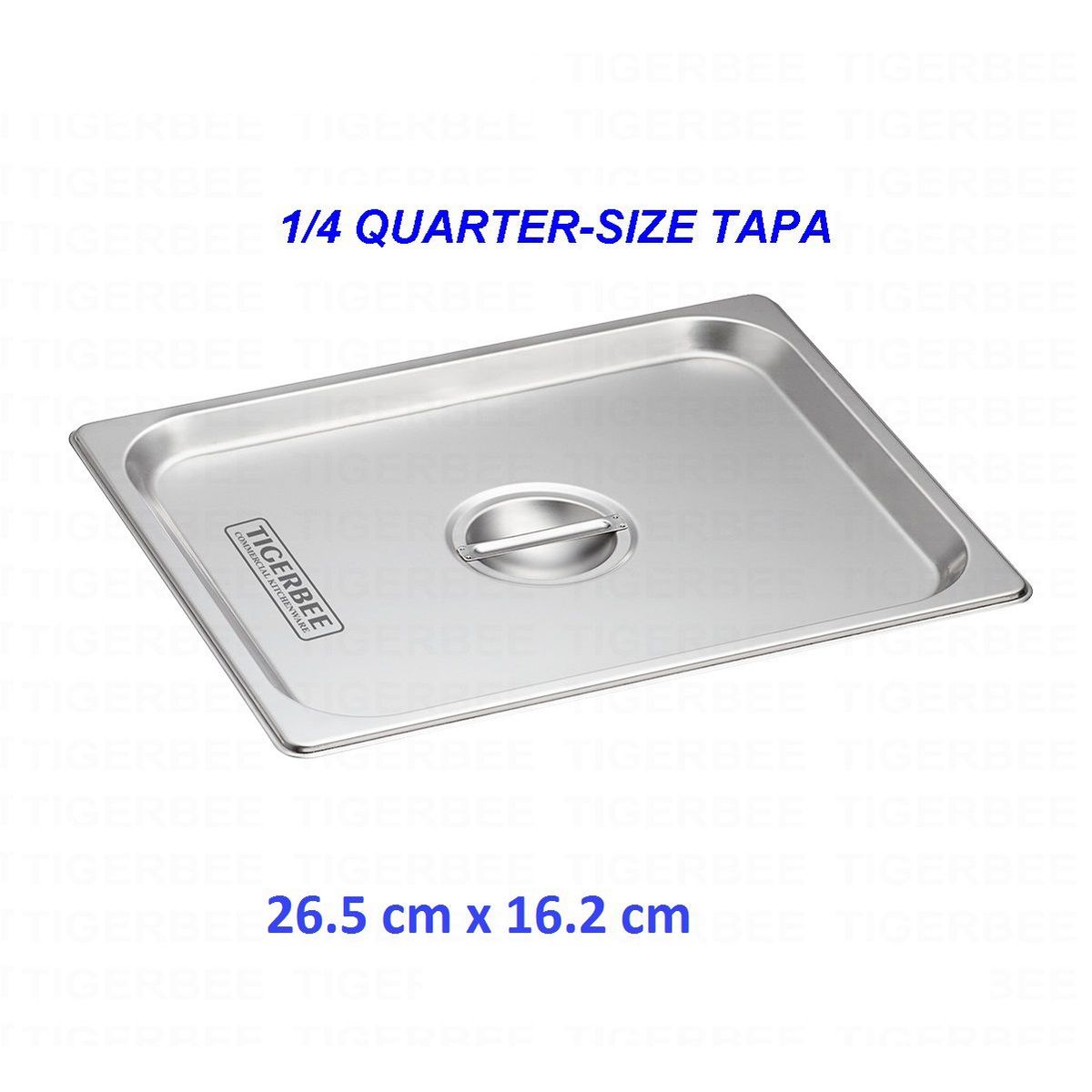 TIGERBEE - TAPA PARA BANDEJA DE 26.5 cm x 16.2 cm