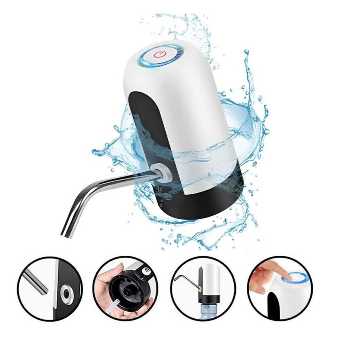 GENERICO - Dispensador para Bidón  Recargable Cable USB