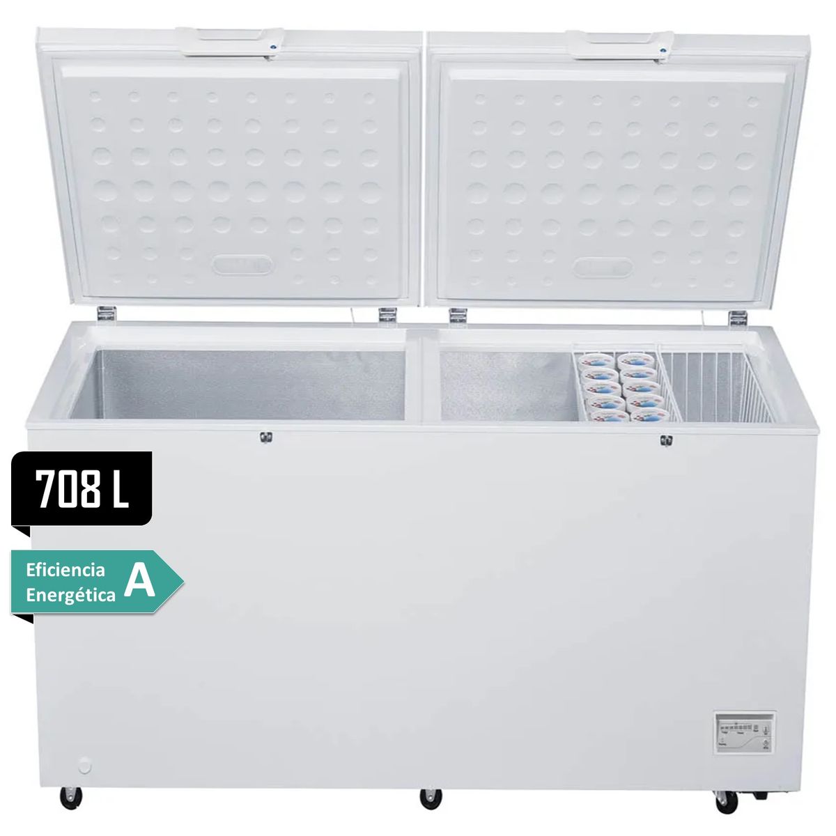 BLACKLINE - Congelador Horizontal Blackline 708L CGD708L-1PD Chest Freez