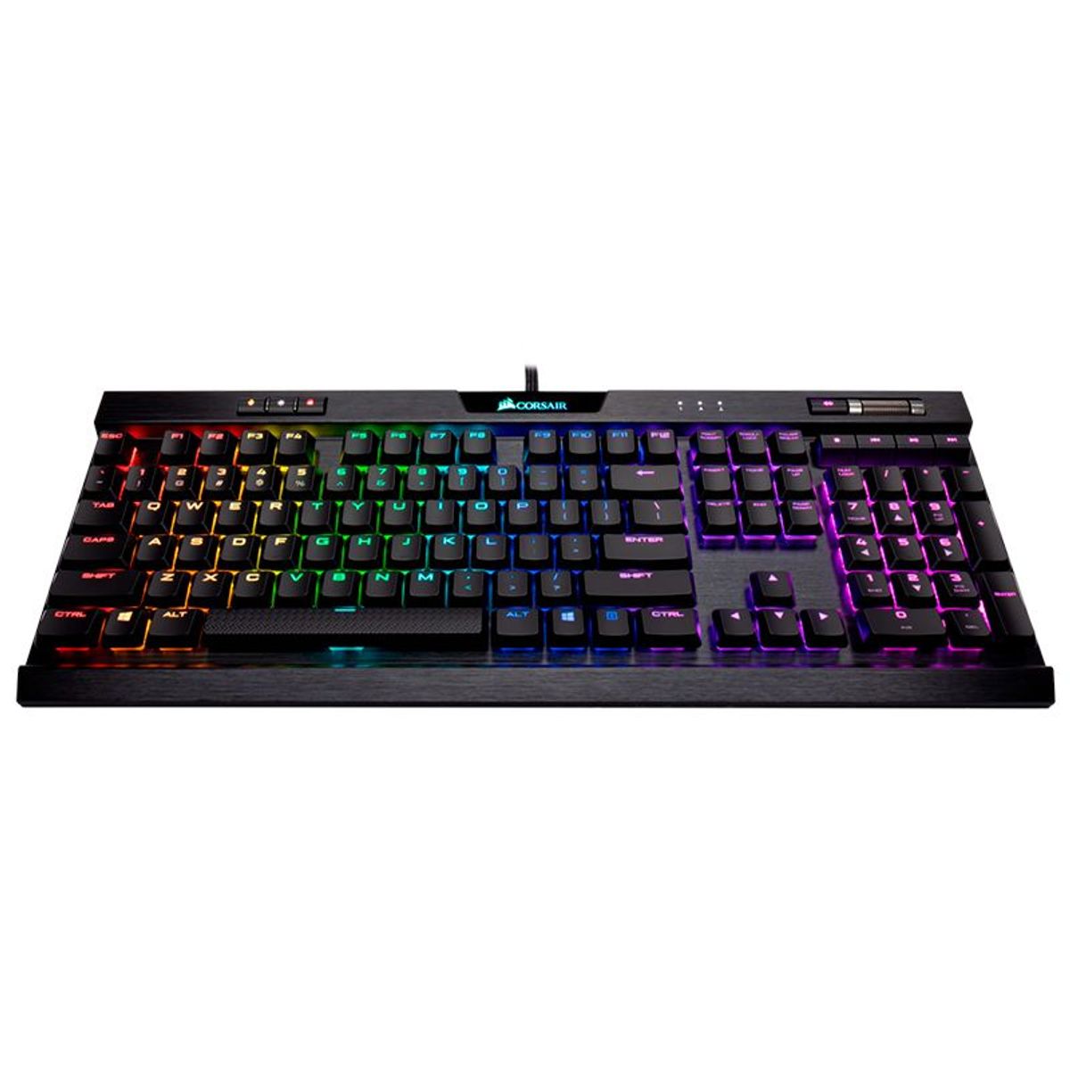 CORSAIR - Teclado mecánico para juegos Corsair K70 RGB MK2