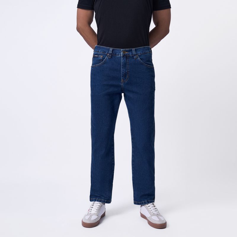 BRONCO - JEAN LEGENDARY COMFORT II DENIM -  AZUL MELON