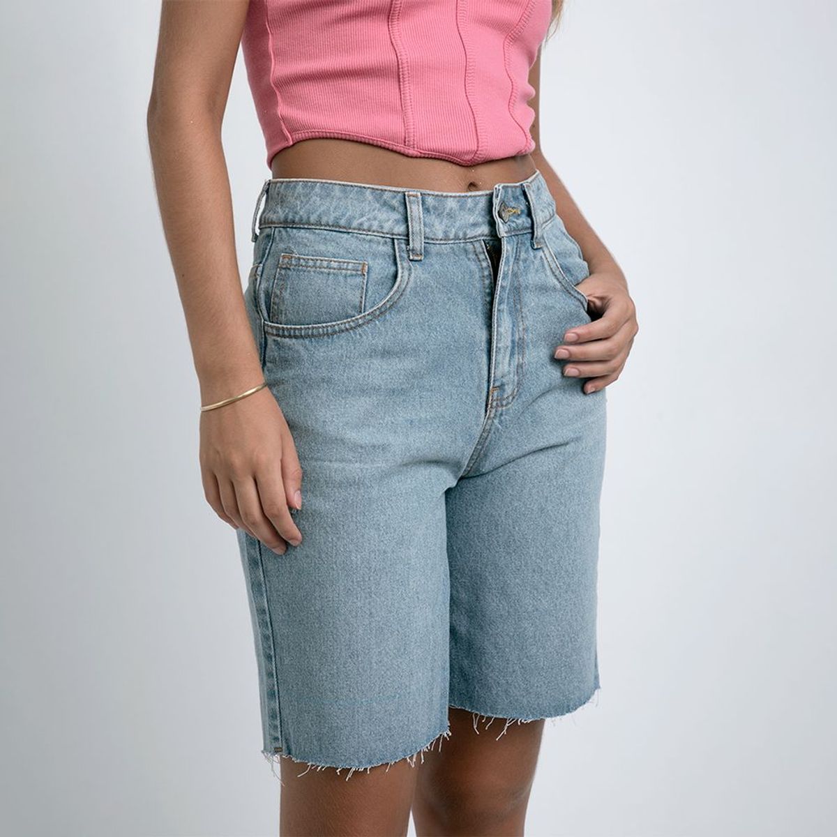 DESIRE - Short Jean Biker Desire Para Mujer