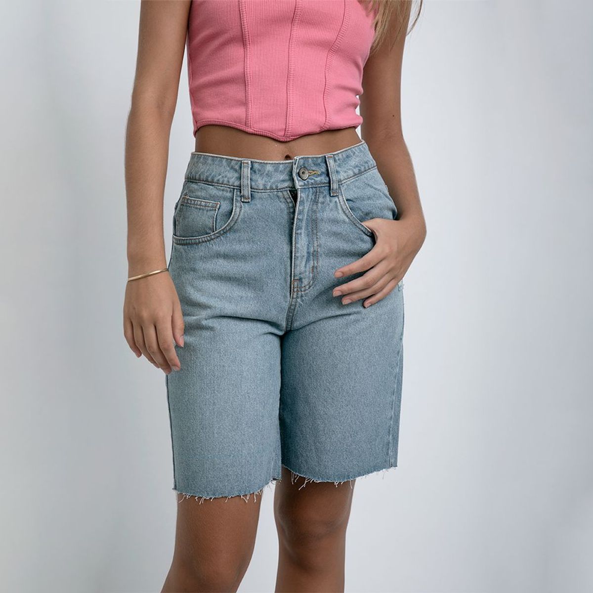 DESIRE - Short Jean Biker Desire Para Mujer