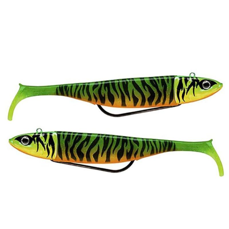 GENERICO - Señuelo De Silicona Pesca Storm Biscay Shad 2 Unidades 60g