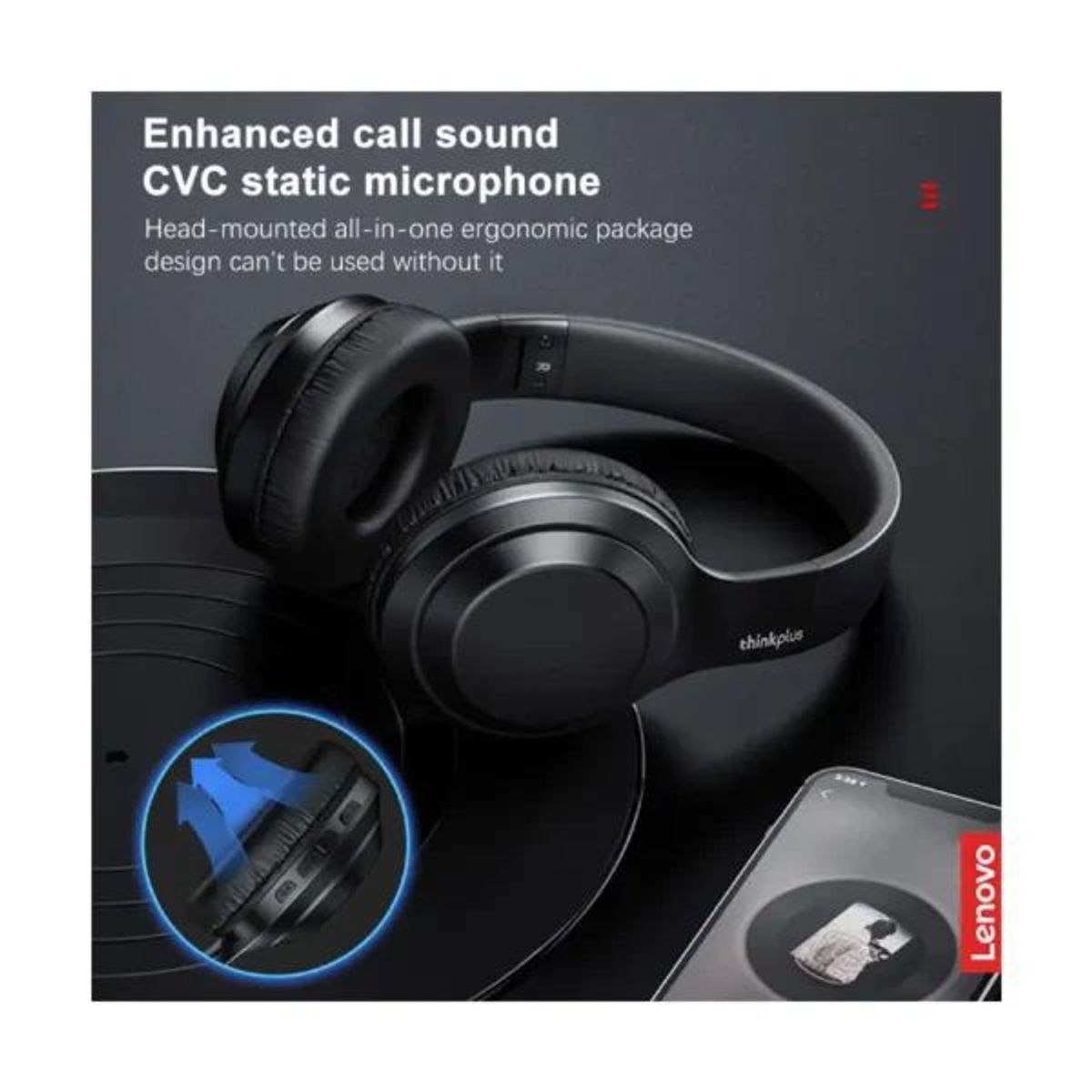 LENOVO - LENOVO TH10 AUDÍFONO INALMABRICO