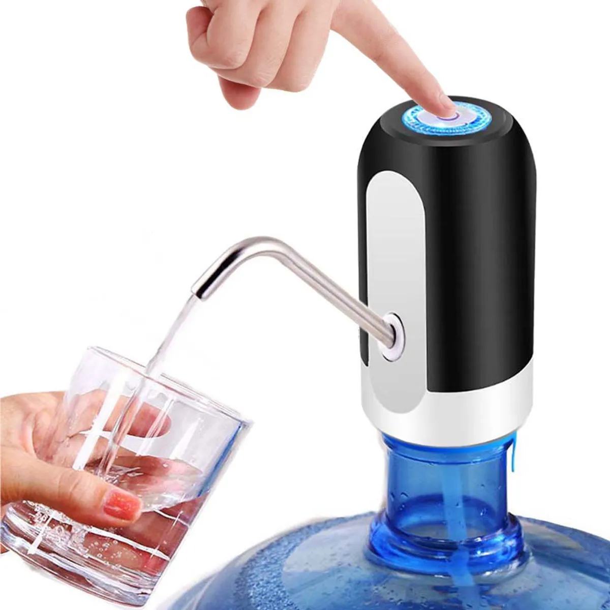 GENERICO - Dispensador de Agua para Bidón con Cable USB
