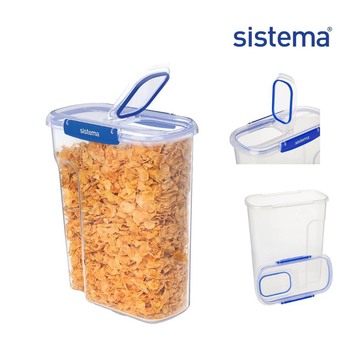 SISTEMA - RECIPIENTE HERMÉTICO DE ALMACENAMIENTO DE ALIMENTOS DE 4.2 LITROS