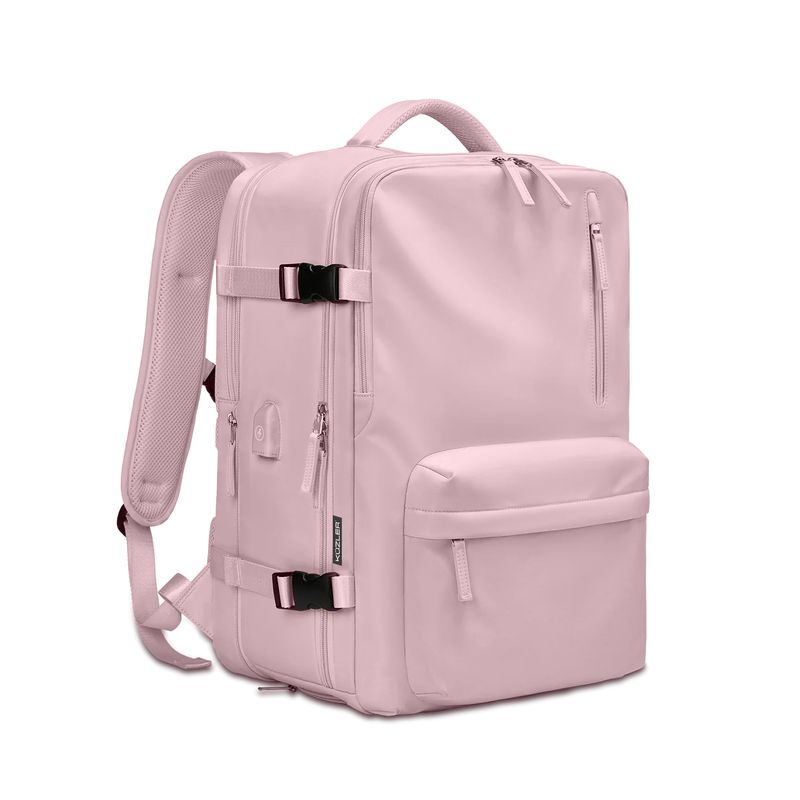 KUZLER - Mochila para viajes espaciosa rosado Kuzler RIKS-101R