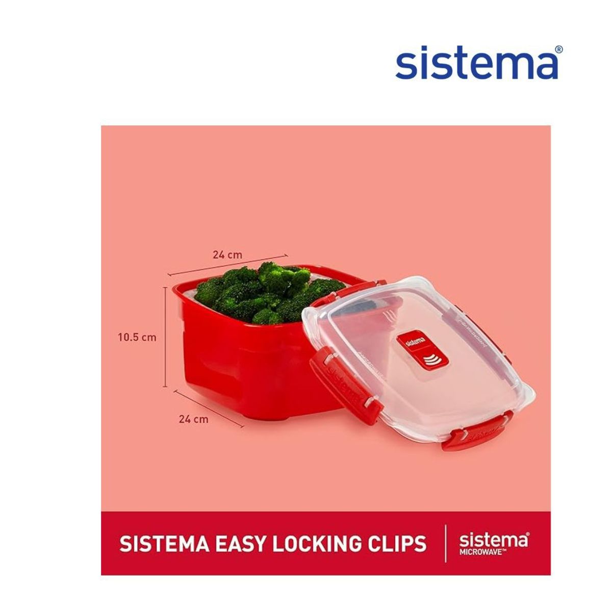 SISTEMA - RECIPIENTE PARA MICROONDAS Y VAPORIZADOR DE VERDURAS