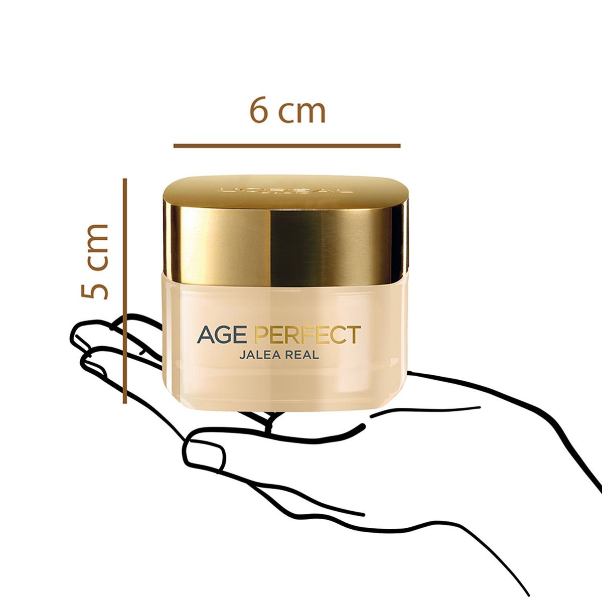 LOREAL PARIS - Crema de día anti-arrugas Age Perfect 50  ml
