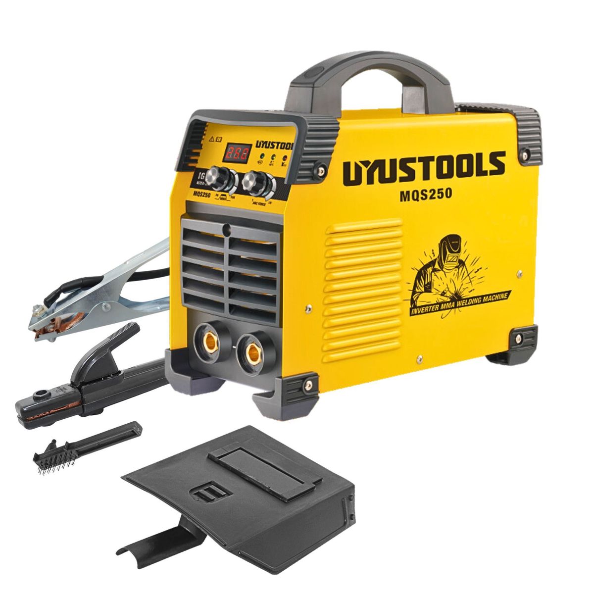 UYUSTOOLS - Soldadora inversora portátil 160A  220V Industrial Profesional