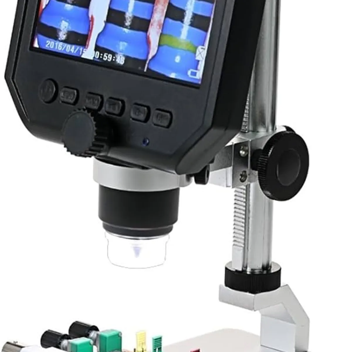 GENERICO - Microscopio Digital Pantalla LCD 4,3 inch Estudiante niños Educativo