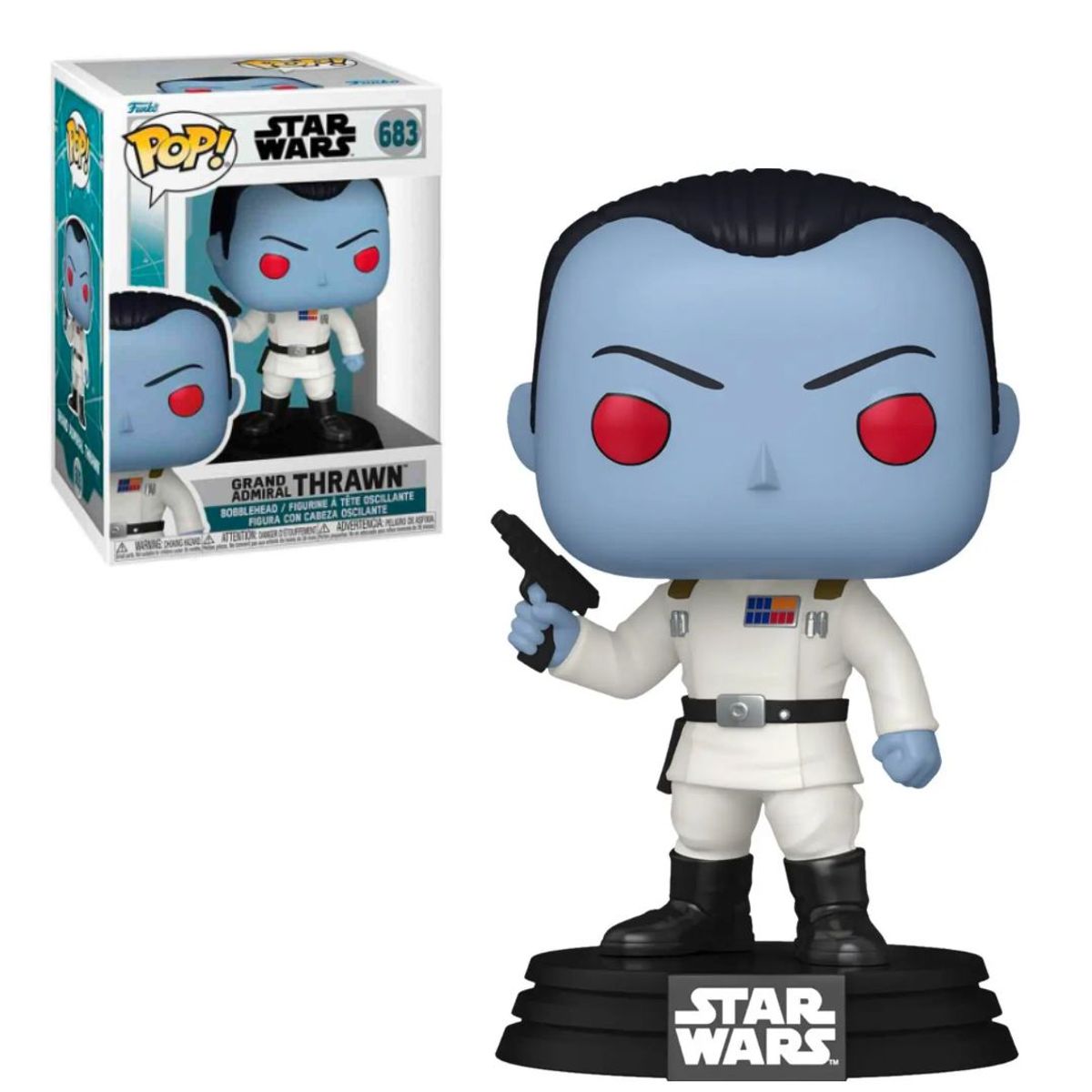 FUNKO - Funko Pop Star Wars Ahsoka Tano - Grand Admiral Thrawn 683