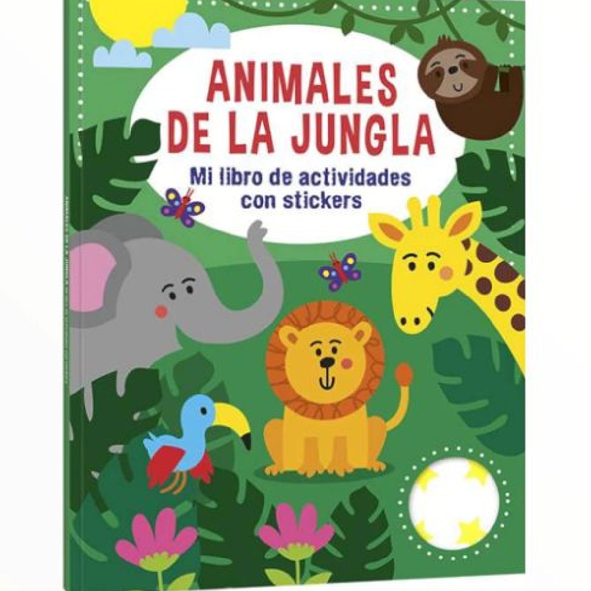 GENERICO - Libro Infantil Actividades Animales de la Jungla