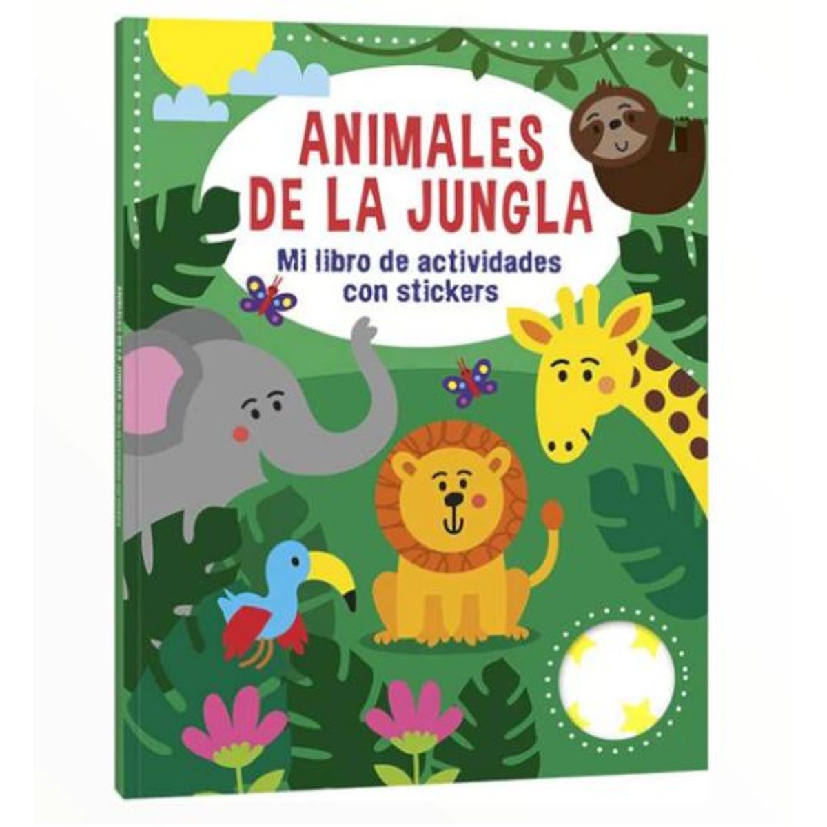 GENERICO - Libro Infantil Actividades Animales de la Jungla