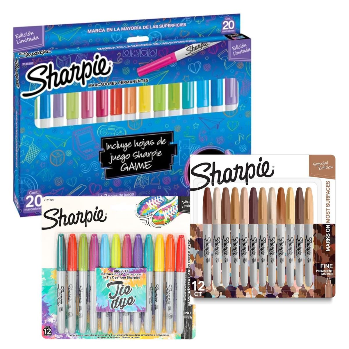 SHARPIE - Set de Marcadores Sharpie x44
