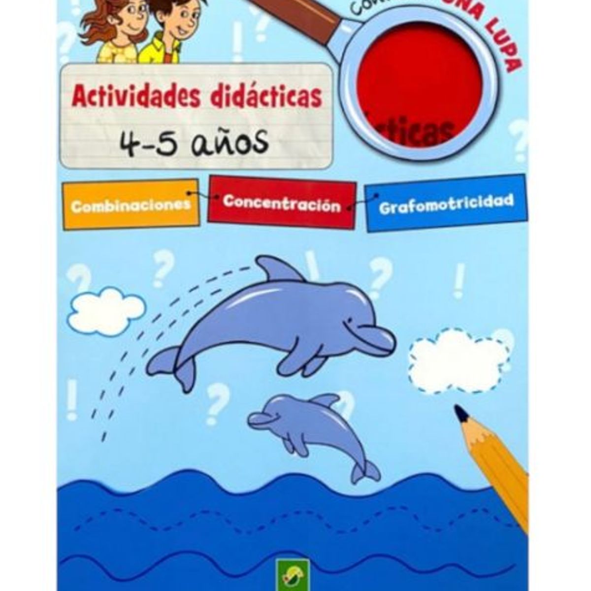 GENERICO - Libro Infantil Actividades Didácticas 4-5 años