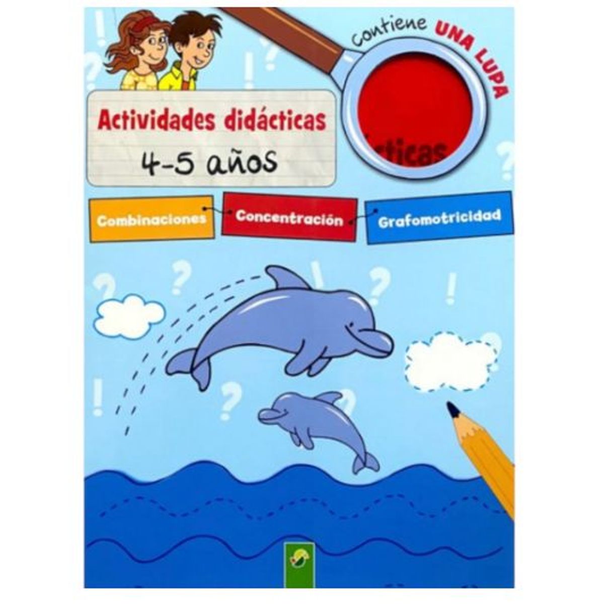 GENERICO - Libro Infantil Actividades Didácticas 4-5 años