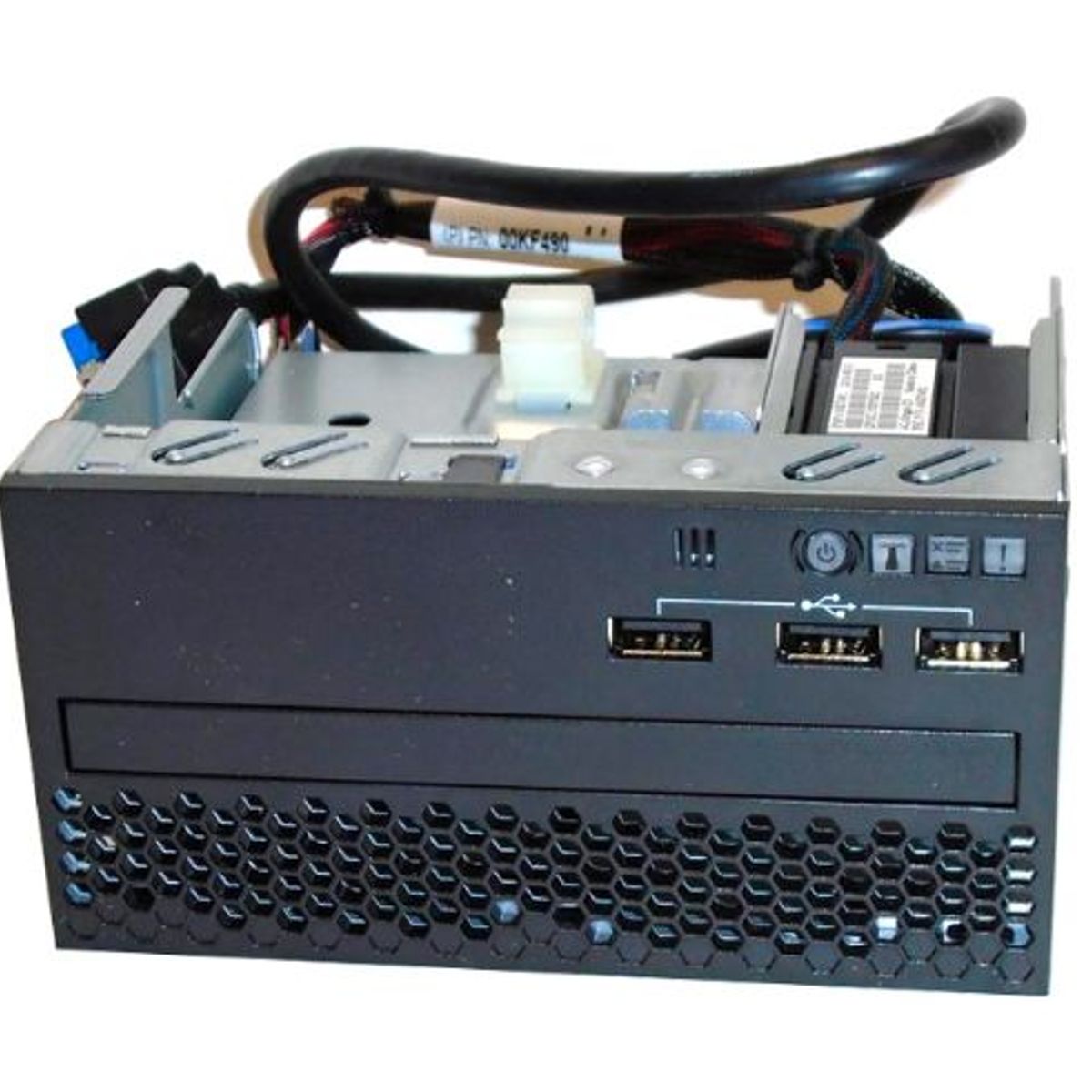 LENOVO - Panel frontal Lenovo 00YD070, 3 USB, Display LCD, para System x3650 M5